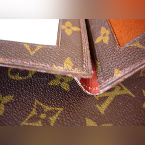 Ultra RARE Vintage LOUIS VUITTON 2 photo Art Desk Frame Executive Accessory LV - Picture 3 of 13